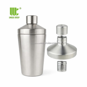 Botella Mezcladora de Acero Inoxidable con Aislamiento al Vacío de Doble Pared de 500 ml y 750 ml, Diseño Antiderrames y Mezcla Silenciosa para Nutrición Proteica - Product Image 1
