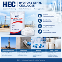 Poudre HEC, hydroxyéther de cellulose, HEC chimique pour additifs de fluides de forage pétrolier, CAS 9004-62-0