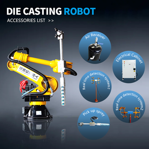 Manipolatore Robotico Intelligente AI Longhua 380V con Braccio Meccanico a Spruzzo Pressofuso IP54, Azionamento Elettrico 2.2kW - Product Image 6