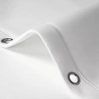 Écran d'impact de simulateur de golf Écran de projecteur de moniteur de lancement triple couche de qualité supérieure avec visuels HD, tissu d'écran d'entraînement intérieur