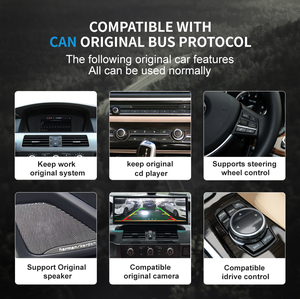 Nuevo 10,25 pulgadas 8 Core Qualcomm CPU Car Radio <span class=keywords><strong>Android</strong></span> pantalla para BMW E90 E91 E92 E93 2006-2012 reproductor Multimedia para coche - Product Image 3