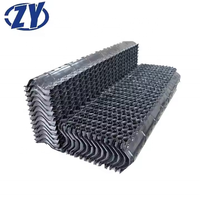 Lame de refroidissement longue de type contre-courant en PVC cellulaire de 125 mm/145 mm, résistante aux acides, isolante thermiquement et antidérapante, pour éliminateur de dérive en tour de refroidissement