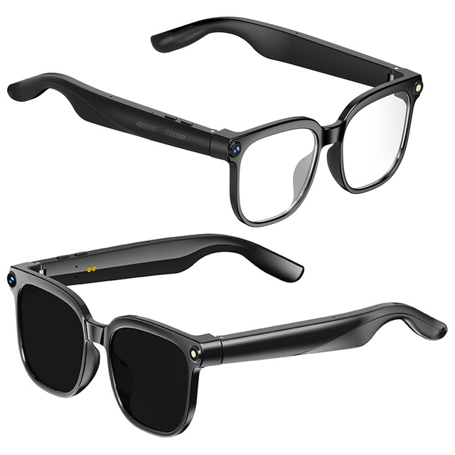 2026 M02S Smart Glasses 8MP 1080P Camera Video Recording AI Translation BT Audio Call Sunglasses Outdoor Smart Wearable Headset