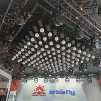 Lumières de scène à LED cinétique à gravité, moteur Pixel Ball, logo personnalisé, moteurs DMX, rideau de mariage mobile, câble, lumières féériques