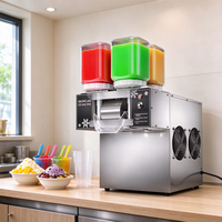Machine à neige et à crème glacée en acier inoxydable de haute qualité, moteur à compresseur, usage commercial, capacité de 120 kg, vente directe d'usine