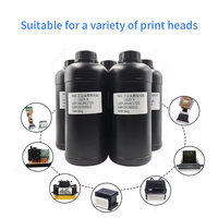 UV Varnish 1000ML untuk Printer Stiker EPSON XP600 I3200 L1800 L805 TX800 1390 DX5 DX7 DTF Tinta UV DTF Varnish