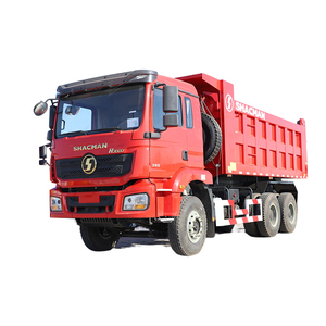 Shacman H3000 LDH 6x4 New Heavy Truck Red <b>10</b> Wheeler Dump Tipper Truck with Rear Camera - Product Image 1