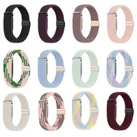 Bandjoy OEM Vente en gros Bracelets de montre en nylon tressé à taille étroite avec boucle magnétique, bracelets de remplacement pour Google Fitbit Air