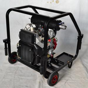 80mm 3inch 22hp 16kw Two Cylinder Engine <b>Pump</b> Set Exhaust Self Suction <b>Water</b> Self-priming <b>Pumps</b> - Product Image 6