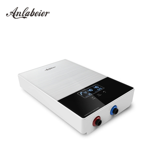 Alta eficiencia 5-8KW carcasa de plástico de aluminio fundido a presión inglés multipunto todo rápido LED calentador de ducha hogar Hotel - Product Image 6