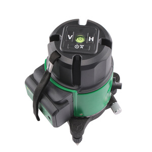 Nivel Láser Verde Industrial de Grado DIY 4D con Líneas Cruzadas de 360 Grados, Proyección Infrarroja de 2 Líneas, Alta Precisión 1mm/1M 10m para Interiores - Product Image 2
