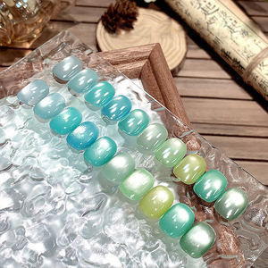 AILANUO 10-color mint manbo cat-eye series gel <b>nail</b> <b>polish</b> <b>magnetic</b> cat-eye gel professional <b>nail</b> UV gel - Product Image 1
