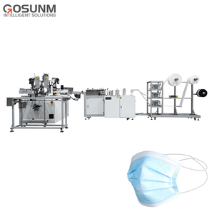 ماكينة جديدة أوتوماتيكية من المصنع ، قناع ربط حلقة الأذن المتقاطع ، قناع وجه صناعي ، ماكينة تصنيع <span class=keywords><strong>3</strong></span> رقائق - Product Image 2