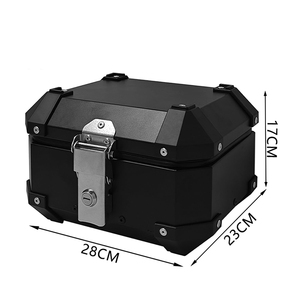 Vente en gros usine : Top case de moto en alliage d'aluminium 10L universel pour le transport de bagages et les trajets urbains - Product Image 4