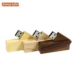 Memorias USB de Madera Personalizadas, Artículos Promocionales, Pendrive, Memoria Flash de Metal y Plástico 2.0 3.0 con Logotipo Personalizado - Product Image 2