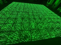 Plancher de danse en verre LED DMX 50*50cm