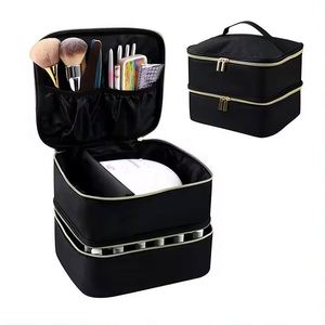 Free Sample Factory Custom <b>Nail</b> <b>Polish</b> <b>Storage</b> Bag Cosmetic Holder Case <b>Nail</b> Brush <b>Polish</b> Organizer - Product Image 2