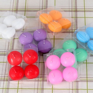 Vente en gros de bougies flottantes dans l'eau, bougies rondes pour fête de mariage, piscine, baignoire, dîner - Product Image 6