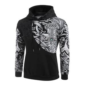 Sweat à capuche de haute qualité pour hommes, sublimation personnalisée, logo personnalisé, pull décontracté, polyester, sweat à capuche en sublimation à vendre - Product Image 4