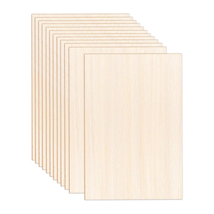 Madera contrachapada de tilo cortada con láser personalizada, artesanía fina sin terminar, madera contrachapada de tilo, fabricación de modelos Diy, grabado de madera contrachapada de tilo - Product Image 1