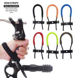 Archery <strong>Bow</strong> Wrist Strap Compound Recurve <strong>Bow</strong> and Arrow Hunting Convenient Comfortable Carry Braided Adjustable <strong>Sling</strong> Accessories - Product Image 1