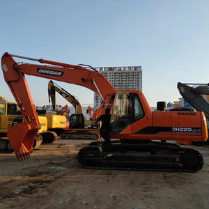 Doosan รถตักดิน DH220-7 DH220LC-7รถตักดินมีสี20ตันรถตีนตะขาบผลิตจากเกาหลี - Product Image 5