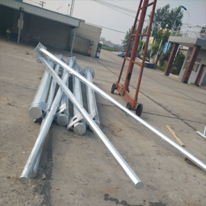 ที่กําหนดเอง OEM 10M 20M 30M การรักษาความปลอดภัยการ<span class=keywords><strong>จราจร</strong></span>กันน้ําโพสต์ตรวจสอบเหล็กชุบสังกะสีเสากล้องวงจรปิด - Product Image 5