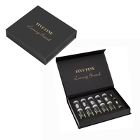 Boîtes d'emballage personnalisées en carton rigide pour peptides avec laminage mat et gaufrage pour flacons de 3 ml