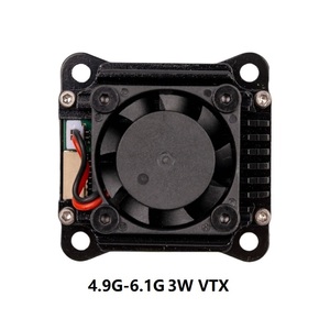 Transmisor de Video FPV de Banda Ancha de 4.9-6.1GHz y 3W, Módulo VTX Analógico de 72 Canales con Conector SMA para Drones Profesionales FPV - Product Image 1