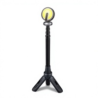 Lampe de travail pliable G11 COB avec support télescopique rechargeable