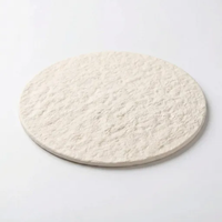 Almohadilla de Papel para Filtro de Aceite Redonda Compatible con la Máquina de Filtración de Aceite Merlin Top Fry para una Purificación Eficiente del Aceite de Cocina