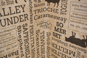 Papier sandwich enduit de <span class=keywords><strong>cire</strong></span> de qualité alimentaire imprimé avec logo personnalisé Papier anti-graisse spécial face unique - Product Image 3