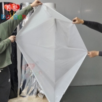 Film métallisé laminé PA PE EVOH 27 microns haute barrière pour ballons météorologiques de 2 m de haut pour la détection météorologique