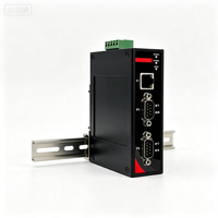 Computadora Industrial Integrada para Montaje en Riel DIN, Host de Control Industrial Cloudlink, 4 Puertos de Red, Puertos Seriales Múltiples RS232/485