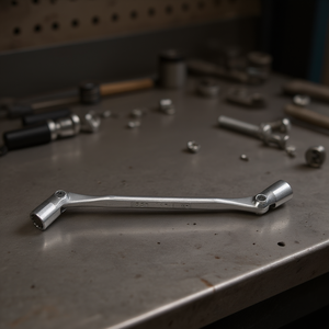 Llave hexagonal 297 N de acero al cromo vanadio con brazo largo para tareas de fijación de precisión - Product Image 3