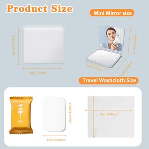 Serviette de bain jetable épaisse pour spa, serviette compressée portable pour voyage, serviette de bain pour hôtel et déplacements professionnels - Product Image 2