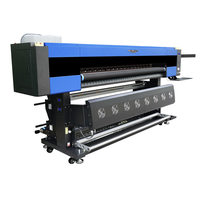 Impresora de Sublimación de Formato Grande Audley de 1.8 m, Máquina de Impresión Digital por Transferencia de Calor para Telas, Ropa y Camisetas