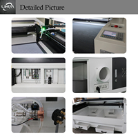 Machine de découpe et de gravure laser CO2 industrielle Lihua Lazer 960 1390 1325 pour acrylique, bois, MDF, tissu, textile, 80w 130w 150w