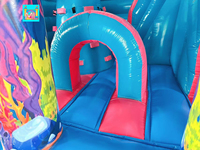 Château gonflable sous-marin, aire de jeux gonflable pour enfants, combo de saut, château de saut Meerjungfrau