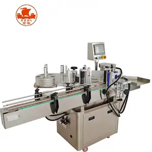 Hot Selling Bottle Labeler Machines Factory Label Cosmetic Expire Date Bottle Printing Automatic Sticker Labeling Machine