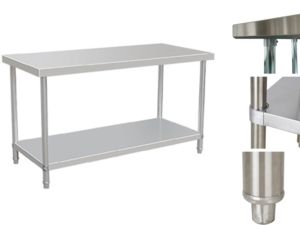 Mesa de Trabajo de Acero Inoxidable Victory Kitchen VCT, Precio de Fábrica en China, Equipo de Hostelería para Hoteles y Restaurantes - Product Image 3