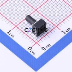 TSC015A07526A Tactile Switch SMD-4P,4.5x4.5mm Switch Round Button 2.6N Vertical Mount 4.5mm - Product Image 2