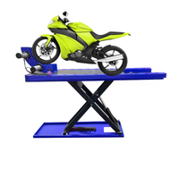 BIAOSIN utilisé moto ascenseurs 450KG verrouillage pneumatique ciseaux Table élévatrice support pour Garage
