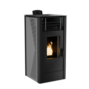 Moderna <span class=keywords><strong>Stufa</strong></span> <span class=keywords><strong>a</strong></span> Pellet da Interno 6KW per Soggiorno Facile da Installare ad Alta Efficienza e Risparmio Energetico <span class=keywords><strong>a</strong></span> Biomassa <span class=keywords><strong>in</strong></span> <span class=keywords><strong>Ghisa</strong></span> Autoportante - Product Image 2