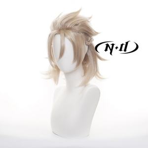 เอ็นดี อัลเบโด้ วิกผมคอสเพลย์สีน้ำตาลอ่อน ทนความร้อน ขนาดเล็ก ไม่ต้องใช้กาว ความหนาแน่น 130% พร้อมตาข่ายคลุมผมแบบโรส น้ำหนัก 360 กรัม - Product Image 2