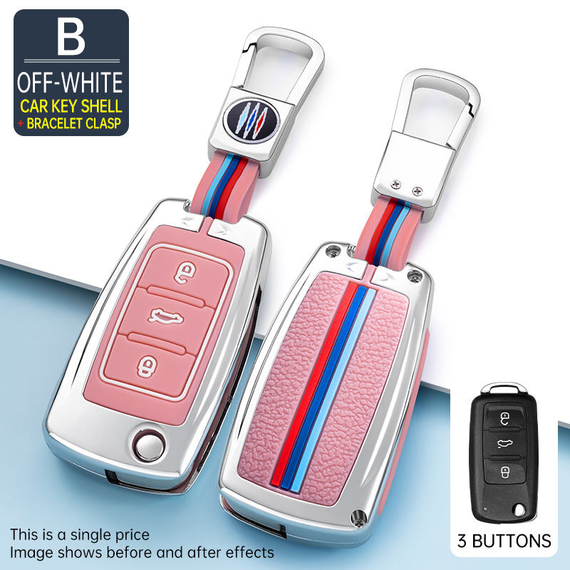 B 3ปุ่มสีชมพู