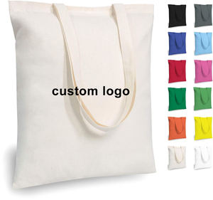 ถุงผ้านุ่มพร้อมหูจับถุงผ้าฝ้ายธรรมชาติพิมพ์ลาย - Product Image 2