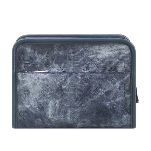 Bolso de Mano Personalizado para Hombre, Diseño <span class=keywords><strong>GF</strong></span> en Mezclilla Lavada, con Múltiples Bolsillos, Organizador de Viaje para Tecnología, Fabricación Directa de Fábrica OEM ODM - Product Image 2