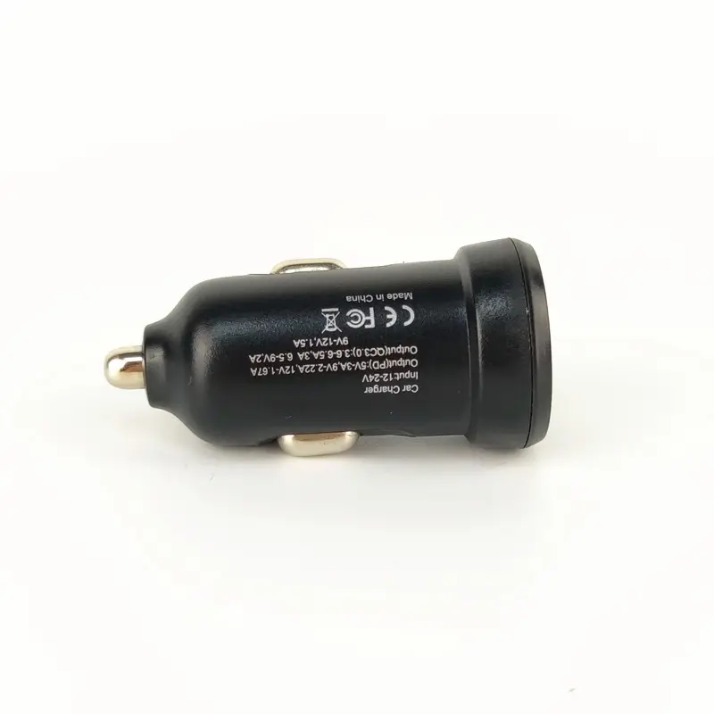 Cargador de coche usb universal de carga rápida PD30W, producto en oferta, molde privado tipo C