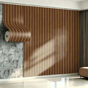 FONJUE Carta da Parati Geometrica Adesiva, Rotolo Impermeabile in PVC, Adesivo Murale per Decorazione di Soggiorno e Villa - Product Image 1